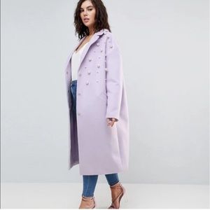 PLUS SIZE CURVY COAT